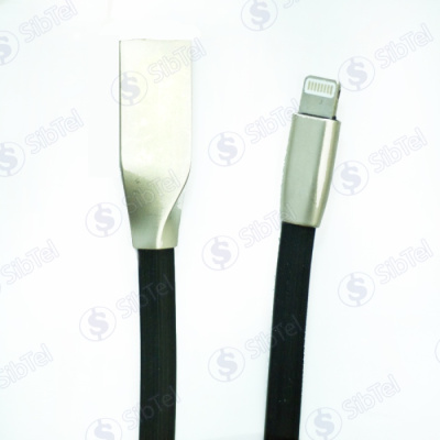 Data-кабель iPhone 5 6s metal STAL black