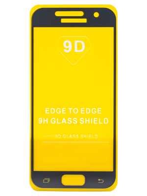 Защитное стекло 4D Samsung A3 (A320) 2017г. Black