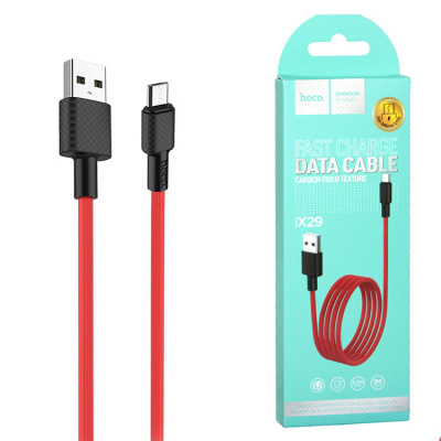 microUSB Hoco X29 (1m) red