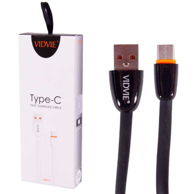 Data-кабель Type-C Vidvie CB411IN black