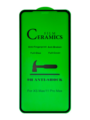 Защитное стекло 6D iPhone XSmax 11ProMax (тех.уп.) black