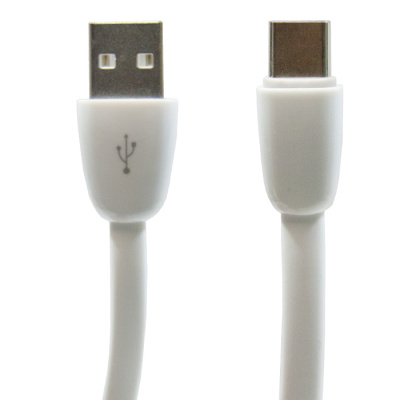 Data-кабель Type-C G01A (1m) гелевый white