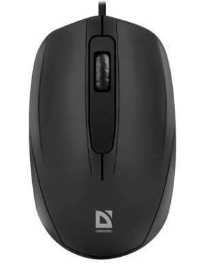 Мышка проводная Defender Alpha MB-507 black 1