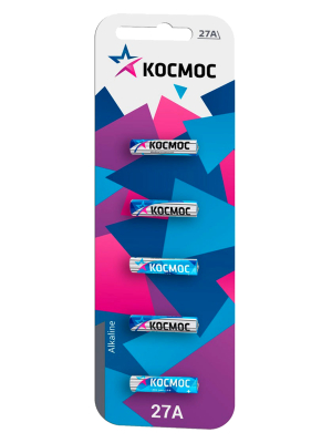 Батарейка алкалиновая Космос A27  MN27 (5BL)
