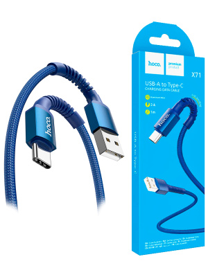 HOCO X71 TYPE-C BLUE