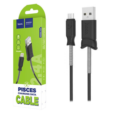 Data-кабель Lightning Hoco X24 Pisces black