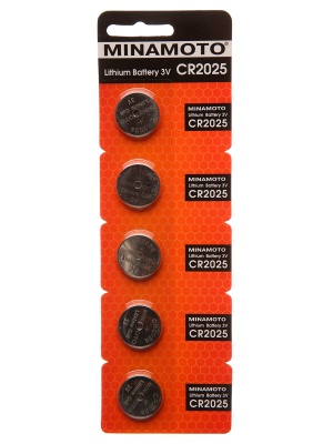 Литиевый элемент питания Minamoto CR2025 (5BL)