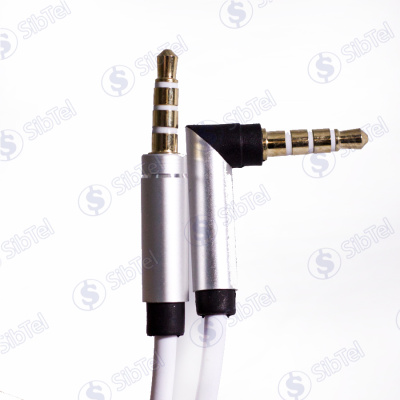 Кабель AUX (3.5-3.5) №2 white