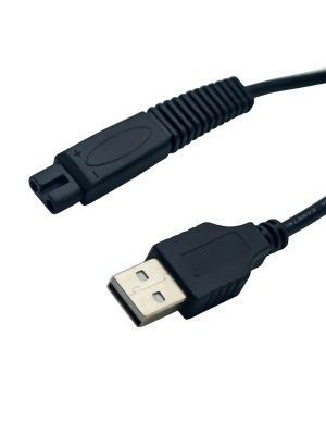 Кабель питания (2PIN) восьмерка для электробритв DL40 1m