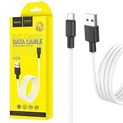 Кабель Type-C Hoco X29 white