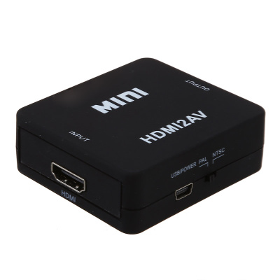 Адаптер Converter HW-2101 HDMI to AV(3RCA) black