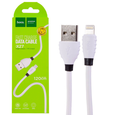 Data-кабель Lightning Hoco X27 Excellent white