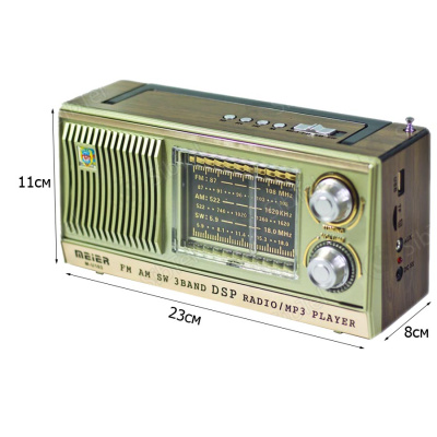 Радиоприемник MEIER M-U103 black