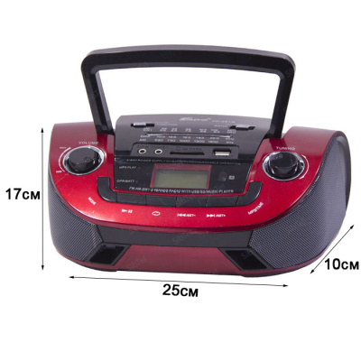 Радиоприемник EPE FP-201R red