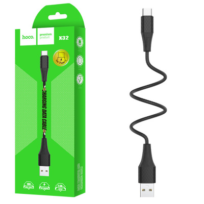 Кабель Type-C Hoco X32 (1m) black