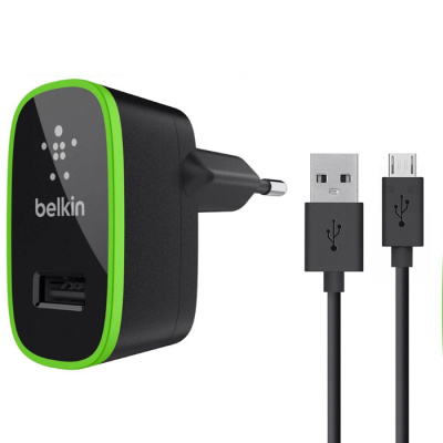 СЗУ microUSB Belkin F8J052  black