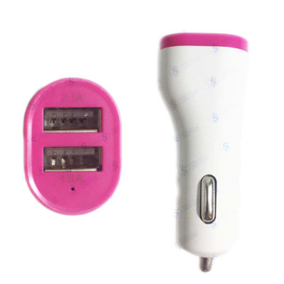 USB Переходник АЗУ YKX-030  blue