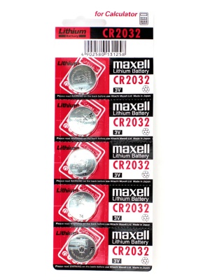 Литиевый элемент питания Maxell CR2032 (5BL)
