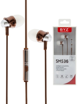 Гарнитура BYZ SM536 bronza