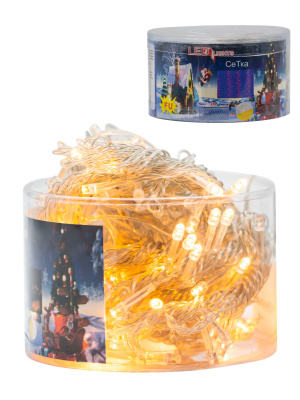 LED-8022 СЕТКА 2-2 желтая 1