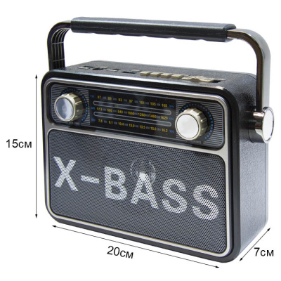 Радиоприемник MEIER M-181BT black