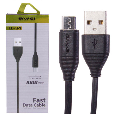 Data-кабель micro AWEI CL-94 1m black