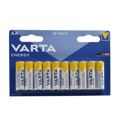 Батарейка алкалиновая Varta AA.LR6 (10BL) ENERGY