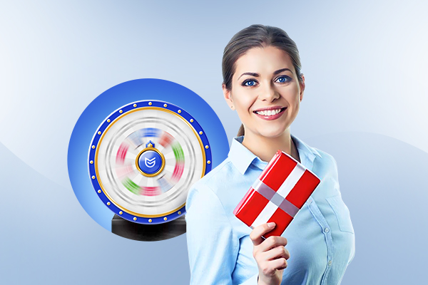 Запускаем колесо фортуны! Крути и получай призы