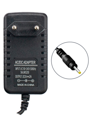 Сетевой блок питания для кит.планшетов 5V0.5A тонкий штекер