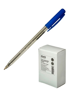 Ручка ATTACHE ECONOMY SPINNER шариковая автомат синяя