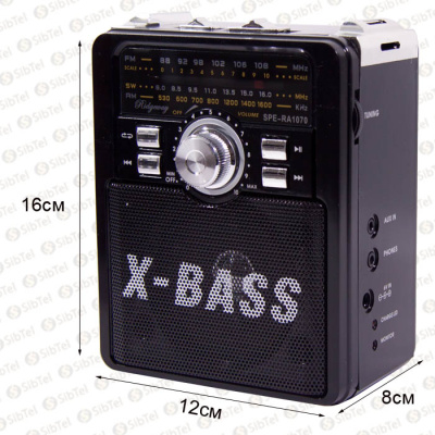 Радиоприемник Ridgeway SPE-RA 1070 black