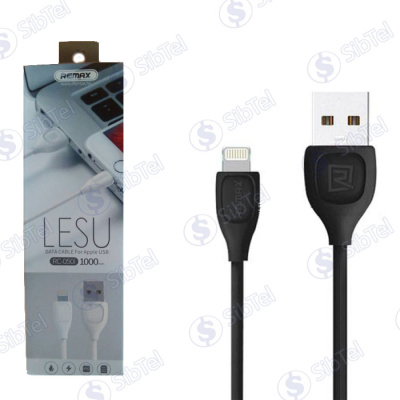 Data-кабель Remax RC-050t LESU 2в1 (iPhone 5 microUSB) black