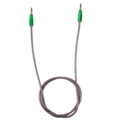 Кабель AUX  JD-124 green
