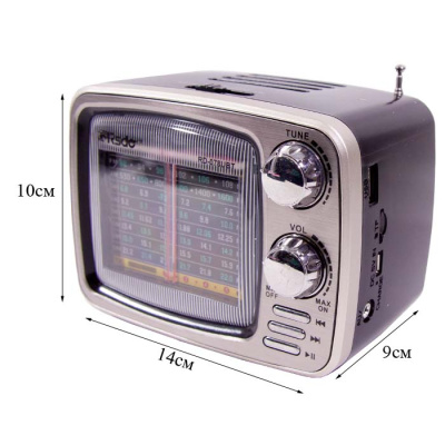 Радиоприемник RSDO RD-078U (+bluetooth) silver