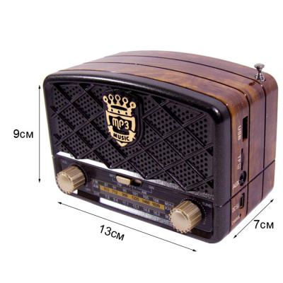 Радиоприемник MEIER M-138BT black