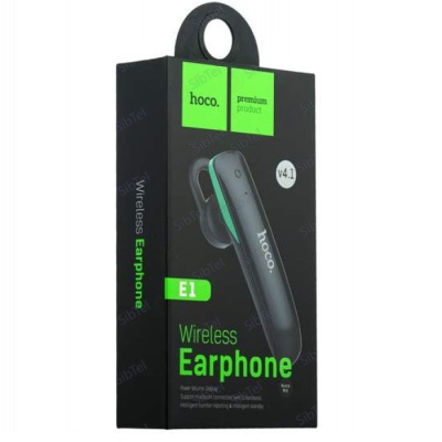 Bluetooth гарнитура Hoco E1 black