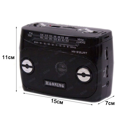 Радиоприемник Haoning HN-310UAT black-1