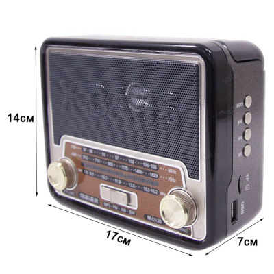 Радиоприемник MEIER M-U126 black-1