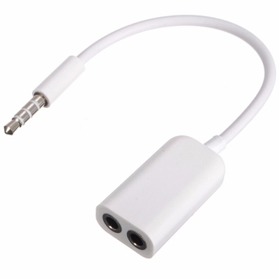 Разветвитель AUX 3,5white 0.2m