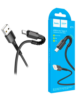 HOCO X71 TYPE-C BLACK