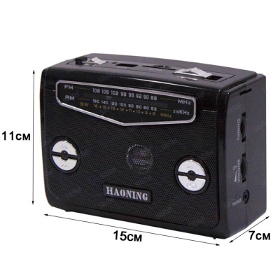 Радиоприемник Haoning HN-312UAT black-1