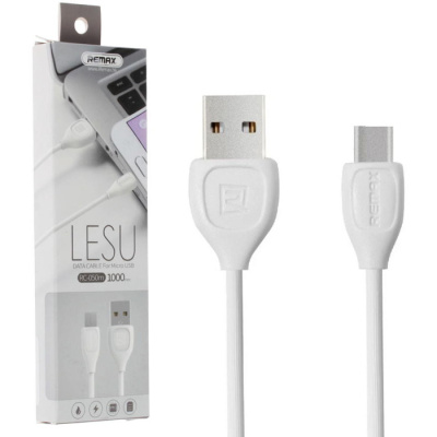 Data-кабель microUSB Remax RC-050m LESU (1m) white
