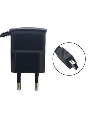 Сетевое зарядное miniUSB 1,2m 18D (Mot V3) в пакете