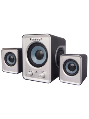 Акустическая система SmartBuy BUZZ 2.1  black-gray 1