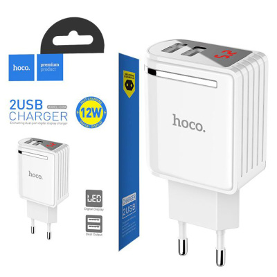 Сетевой блок HOCO C39A  white