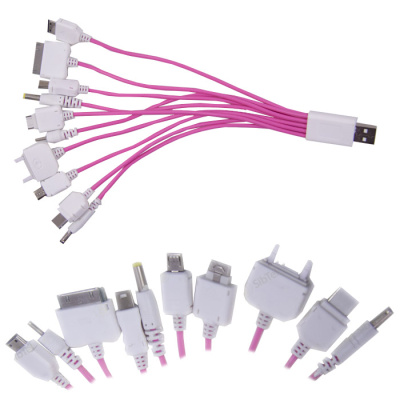 usb 10v1 pink