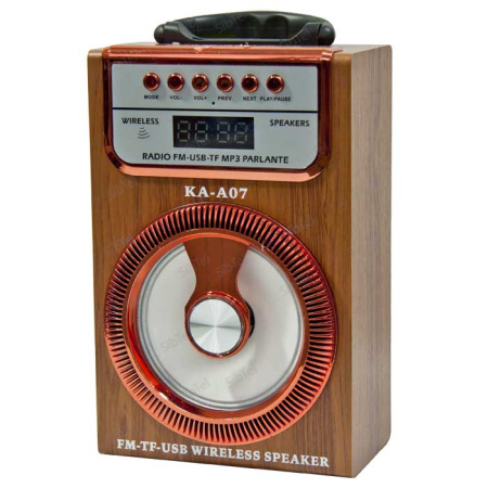Радиоприемник KA-A07 (+bluetooth) brown
