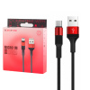 Кабель microUSB Borofone BX2  red