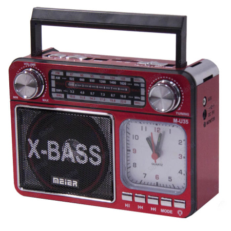 Радиоприемник MEIER M-U35 red-1
