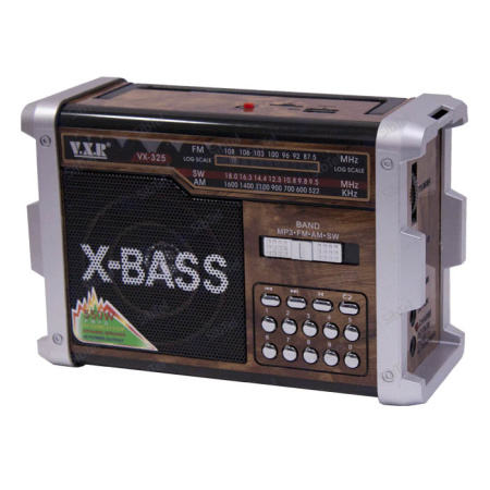 Радиоприемник VXR VX-325 brown-1